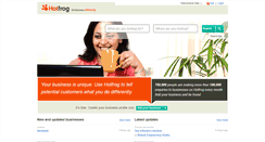 Desktop Screenshot of hotfrog.in