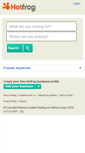 Mobile Screenshot of hotfrog.in