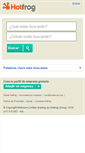 Mobile Screenshot of hotfrog.es