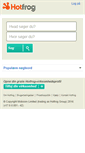 Mobile Screenshot of hotfrog.dk