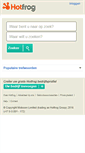 Mobile Screenshot of hotfrog.nl